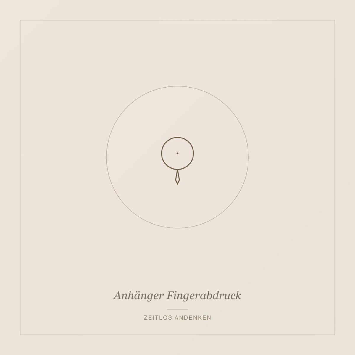 Fingerabdruck-Anhänger