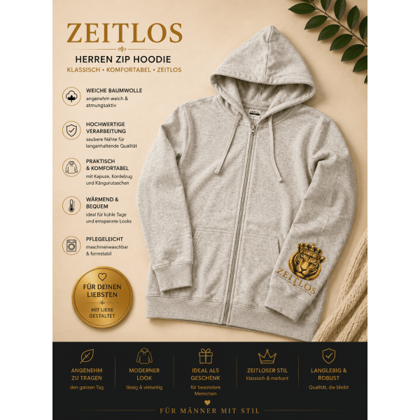 Hoodie JACKE ZEITLOS