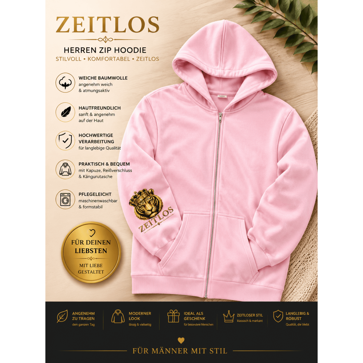 Hoodie JACKE ZEITLOS