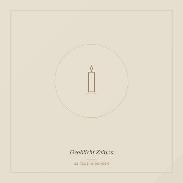 Grablicht "Zeitlos"