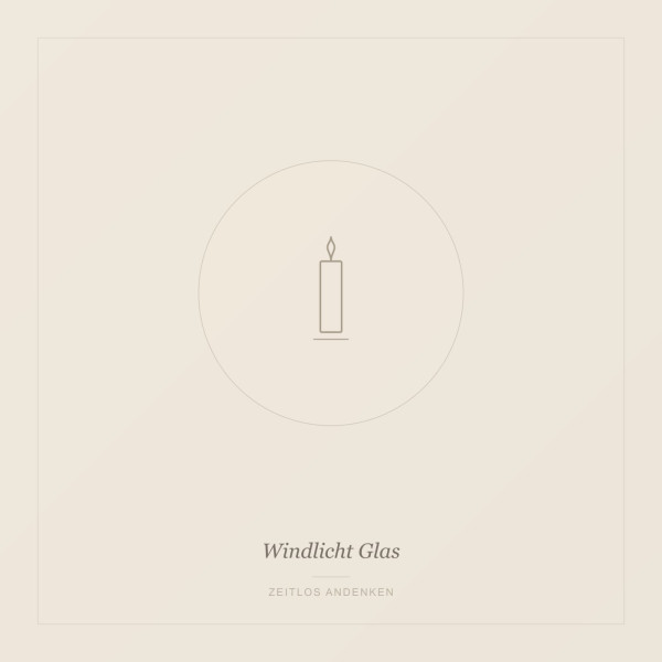 Windlicht "Glas klar"