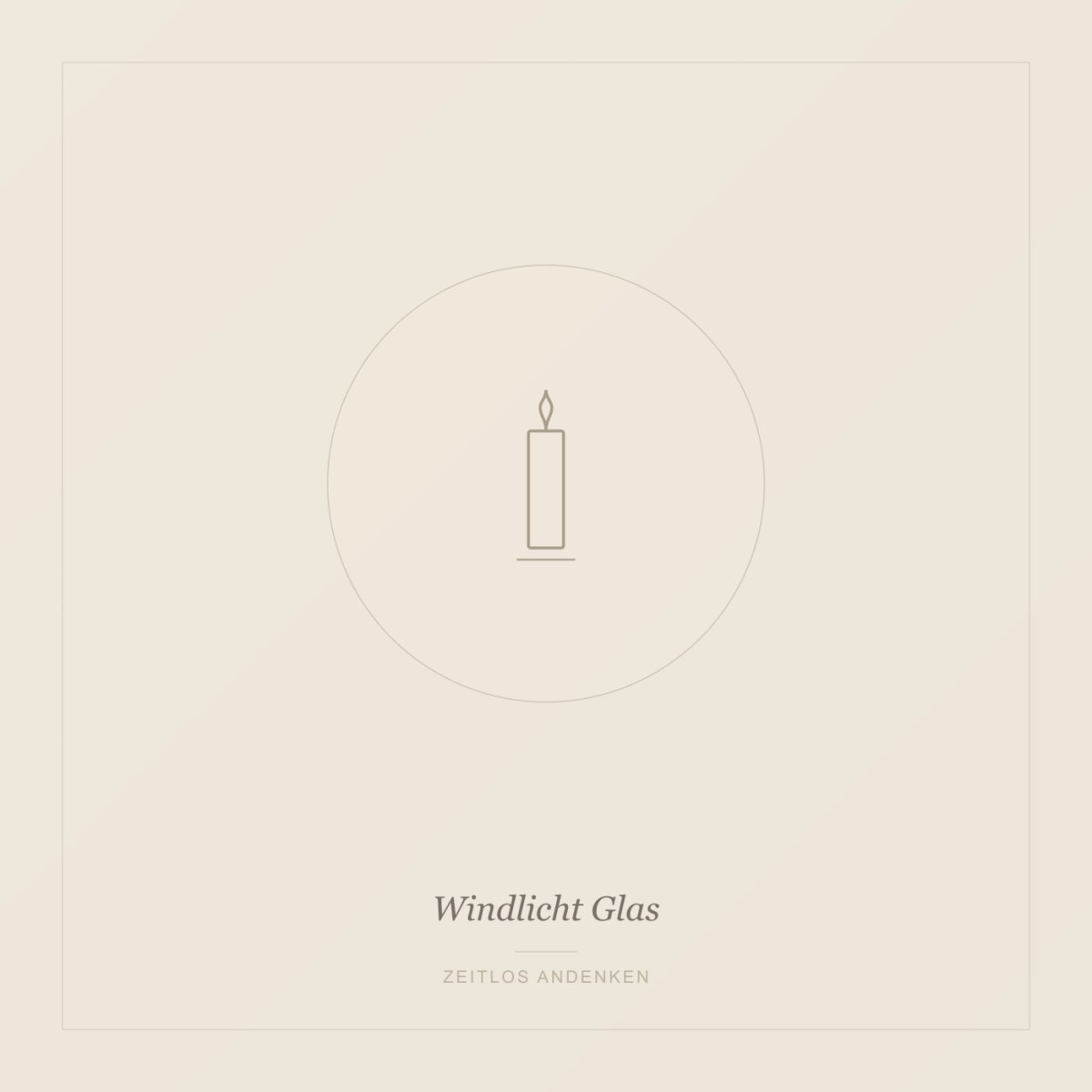 Windlicht "Glas klar"
