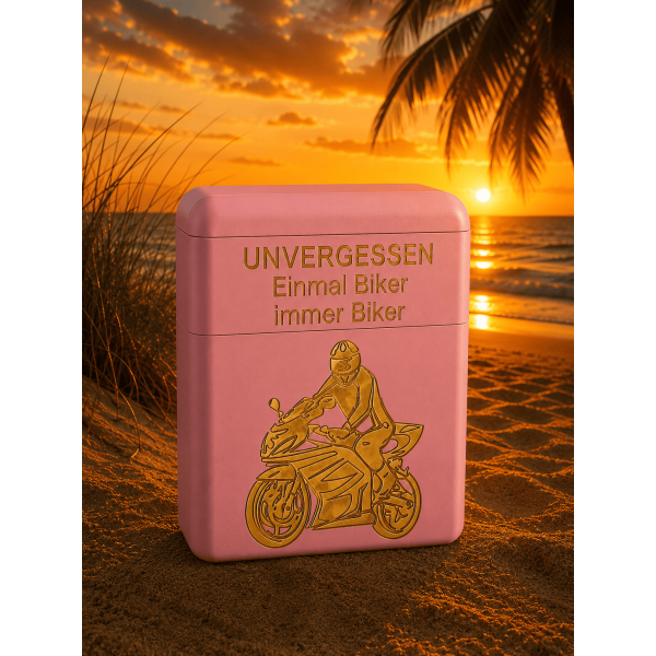 Motorrad Urne Zeitlos