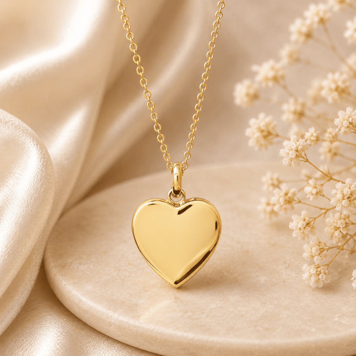 Herz Anhänger Gold
