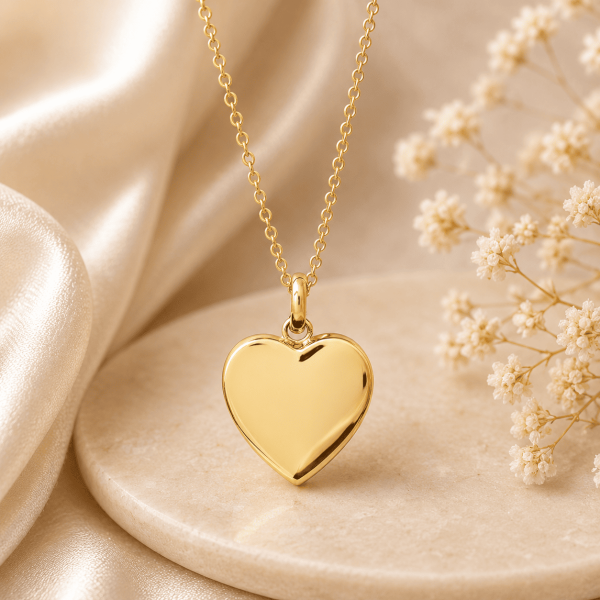Herz Anhänger Gold