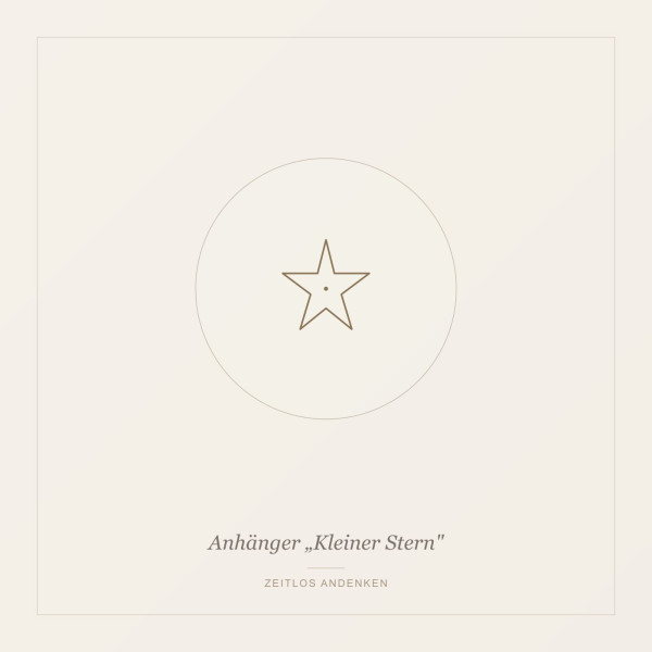 Anhänger "Kleiner Stern"