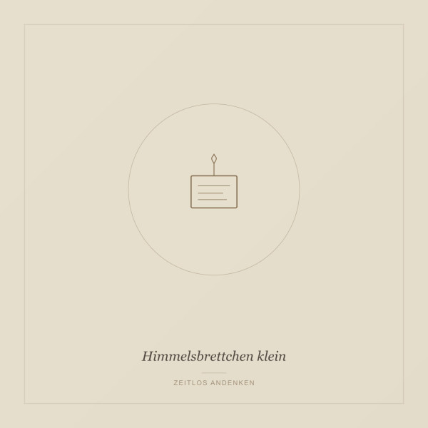 Himmelsbrettchen klein