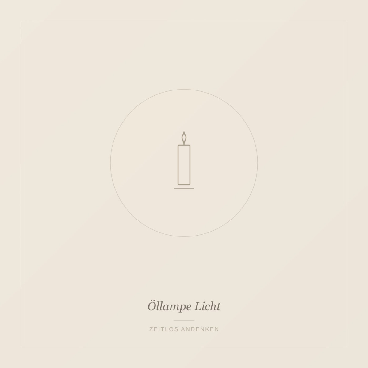 Öllampe "Ewiges Licht"