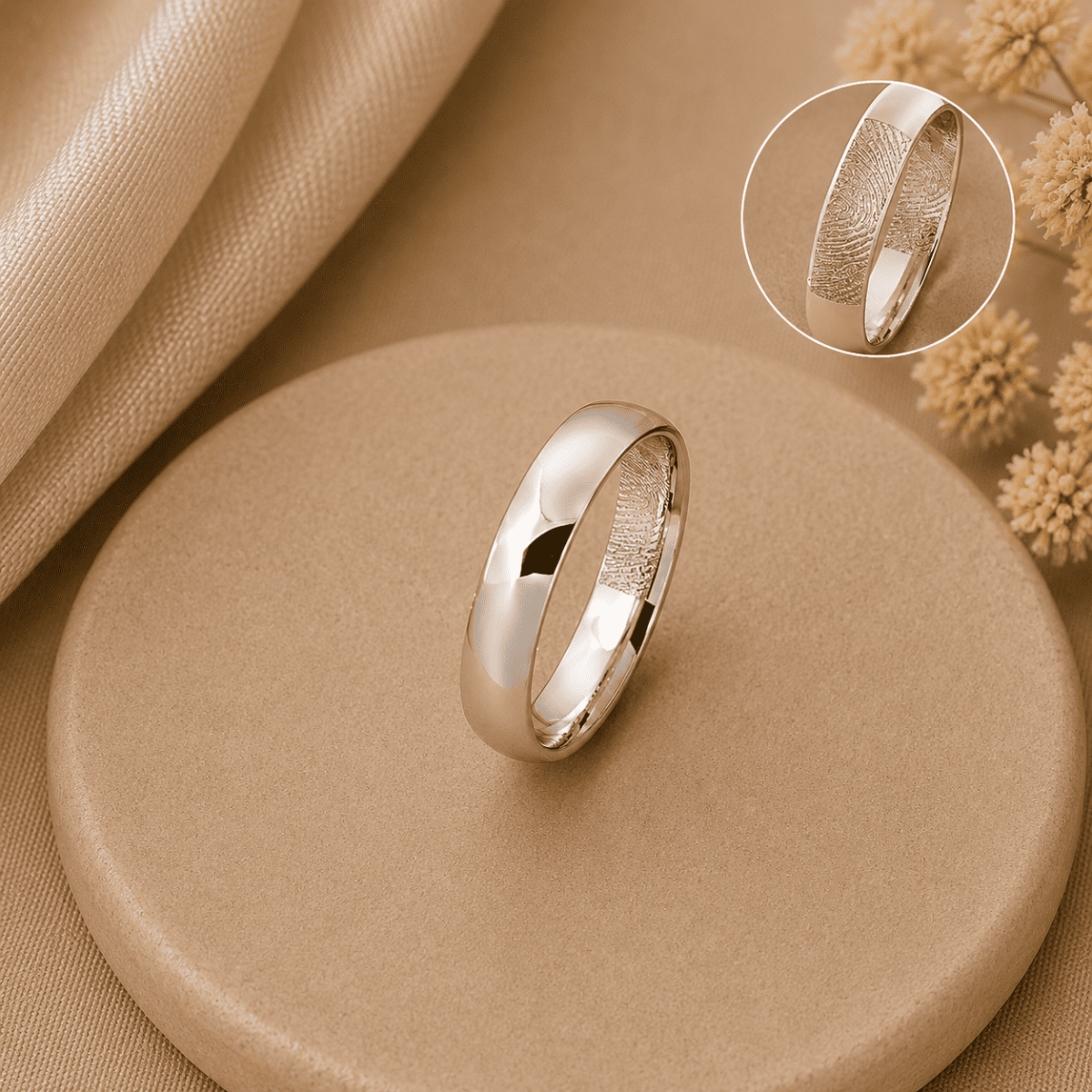 Fingerabdruck Ring