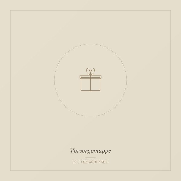 Vorsorgemappe "Geordnet"