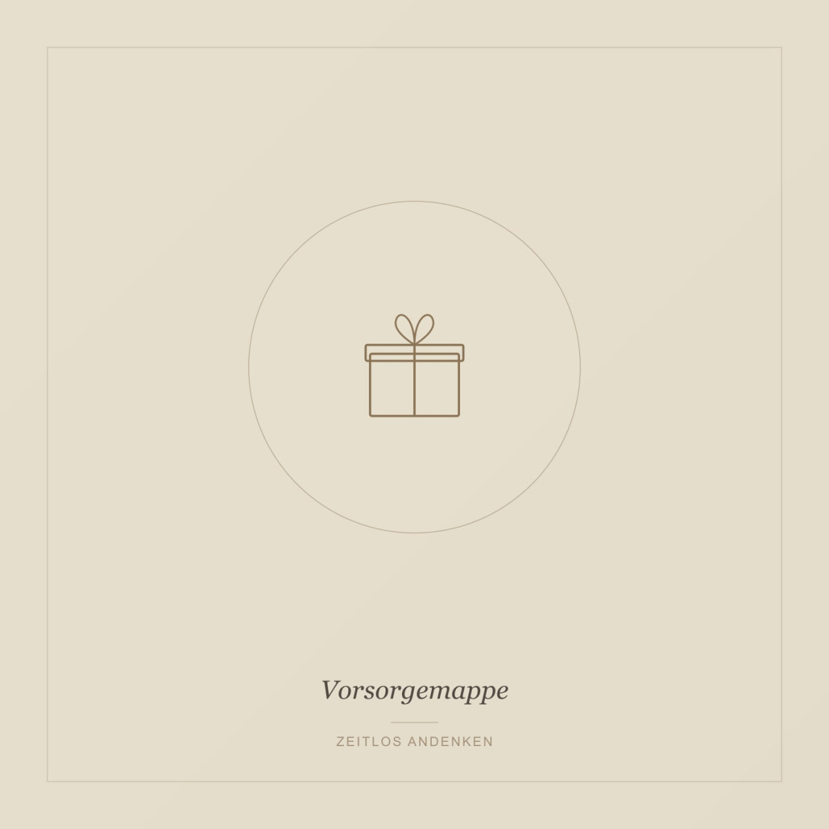Vorsorgemappe "Geordnet"