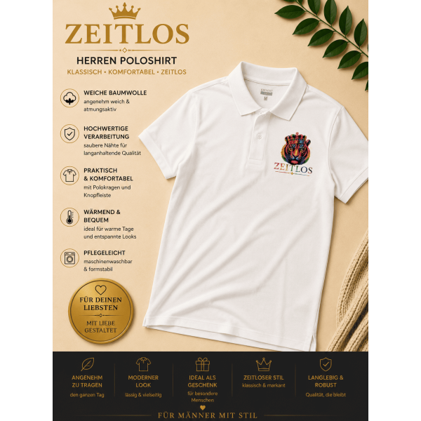 Polohemd Zeitlos