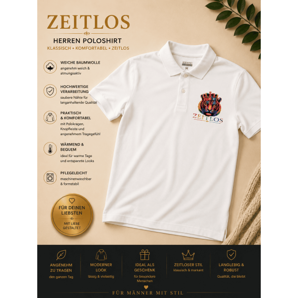 Polohemd Zeitlos