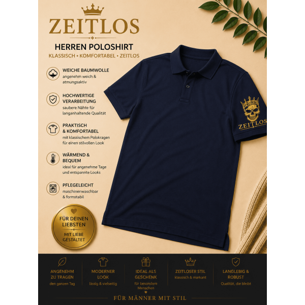 Polohemd Zeitlos