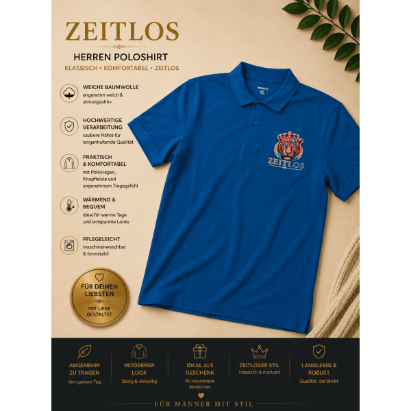 Polohemd Zeitlos