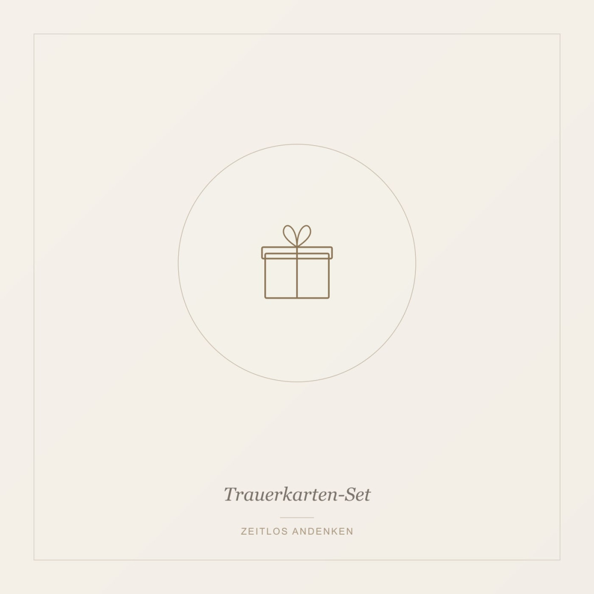 Trauerkarten-Set "Mitgefühl"