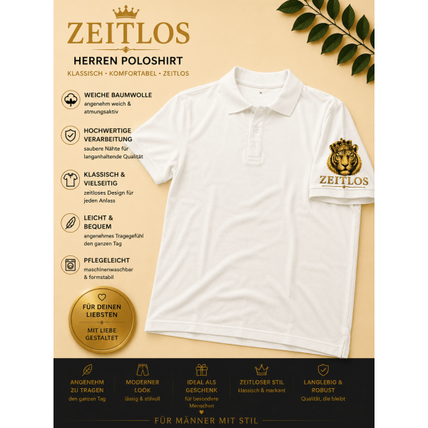 Polohemd Zeitlos