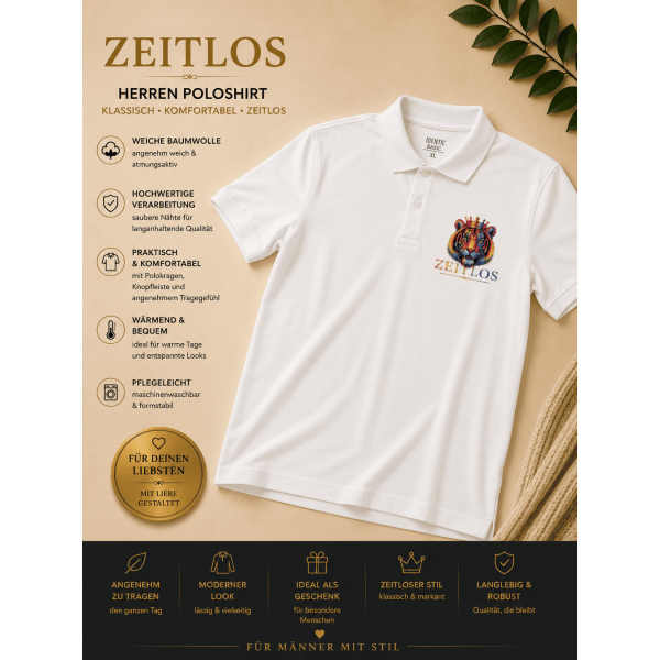 Polohemd Zeitlos