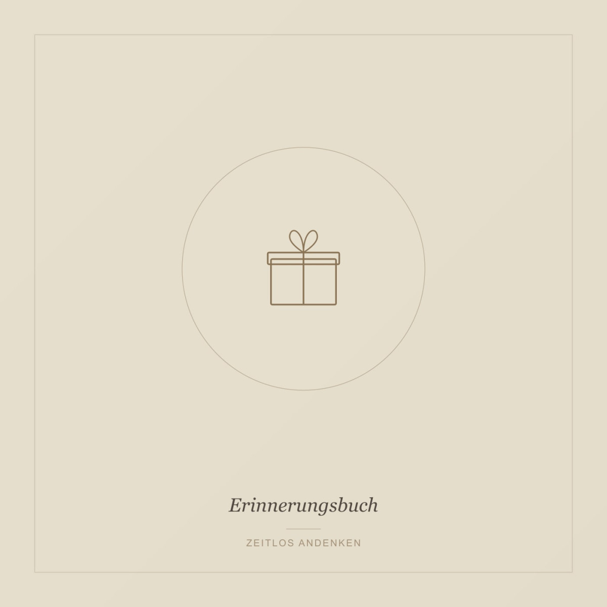 Erinnerungsbuch Leinen