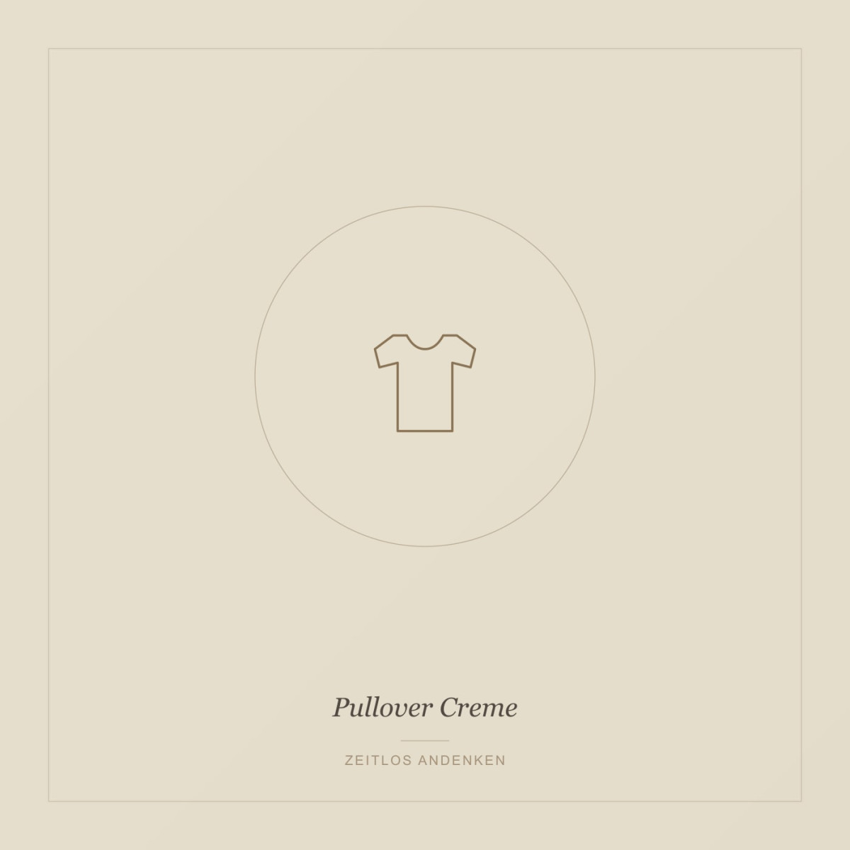 Pullover Creme