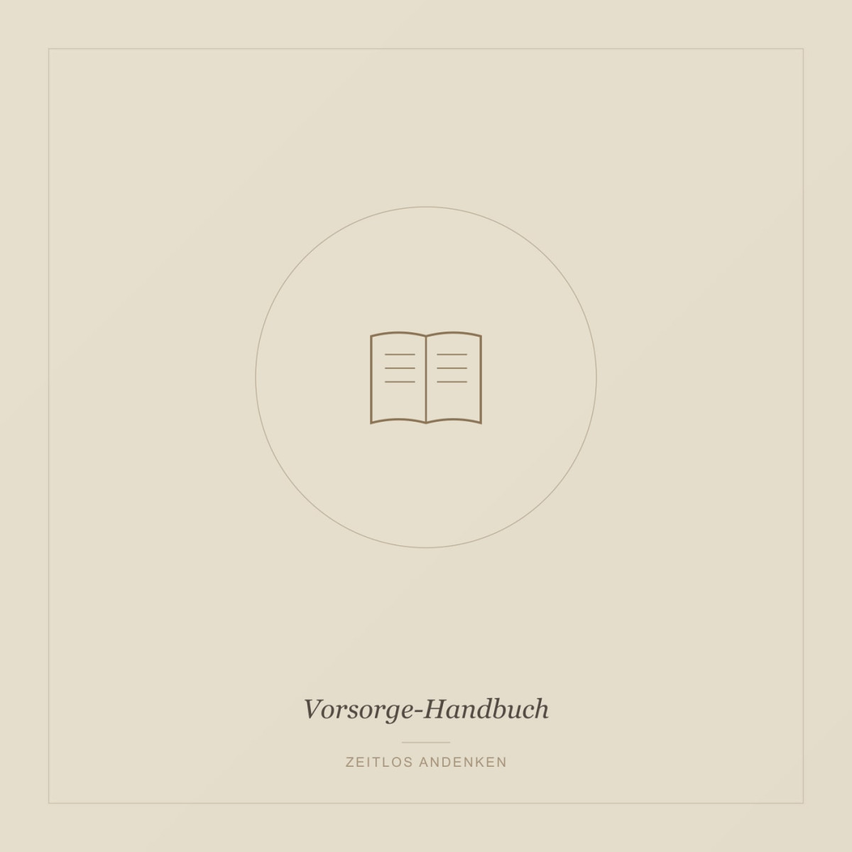 Bestattungsvorsorge-Handbuch