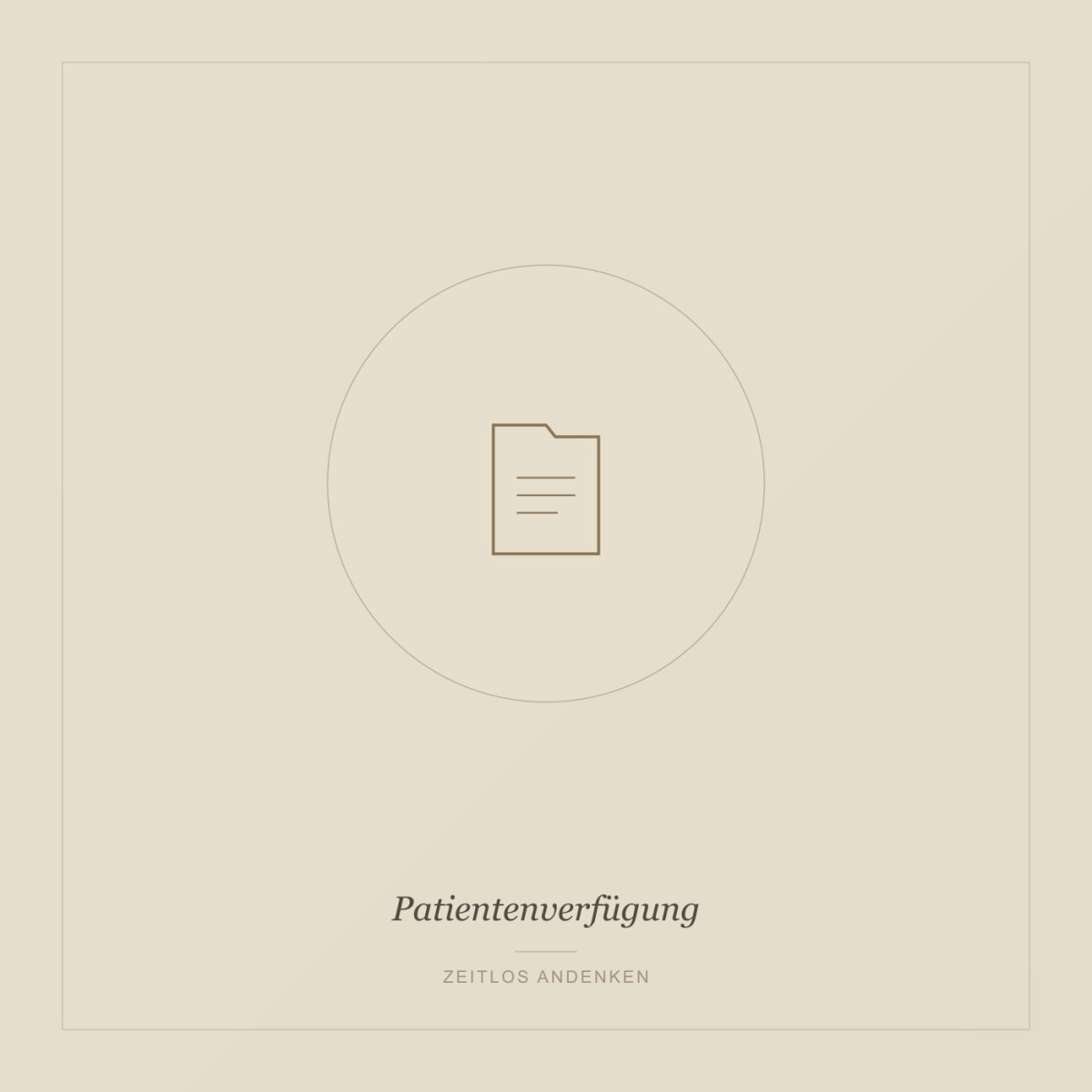 Patientenverfügung-Set
