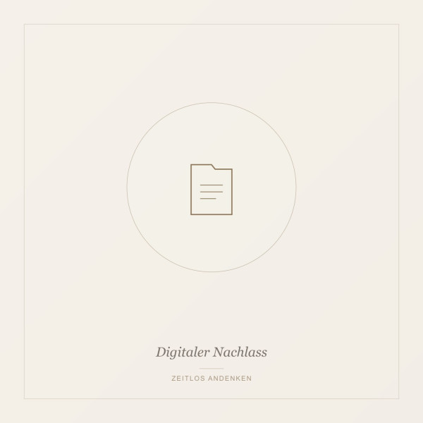 Digitaler Nachlass Planer