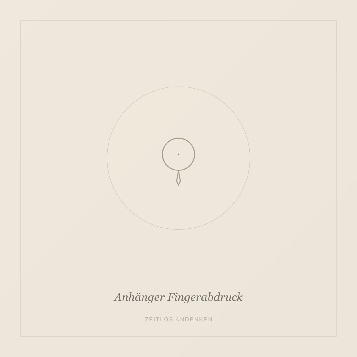 Fingerabdruck-Anhänger