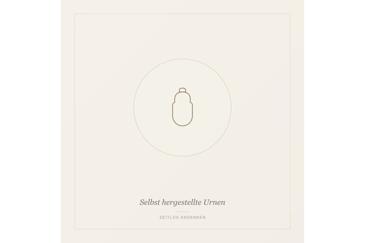 Selbst hergestellte Urnen